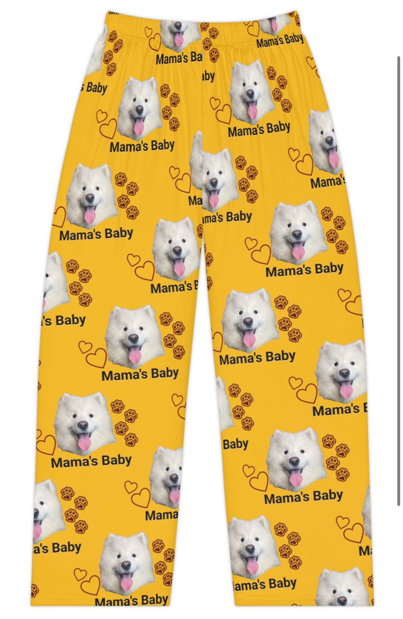 Custom Portrait Women's Pajama Pants, Personalized Sleepwear for Her, Customized PJ Bottoms, Photo Pajama Trousers, Christmas Gift for Wife