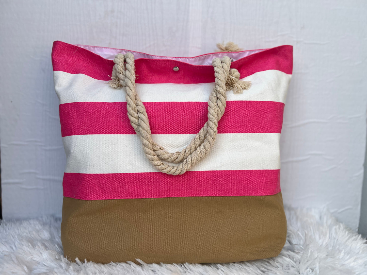 Canvas Beach Tote Bag for Women Large Travel Beach Bags with magnetic zap Reusable Grocery Shopping Bags