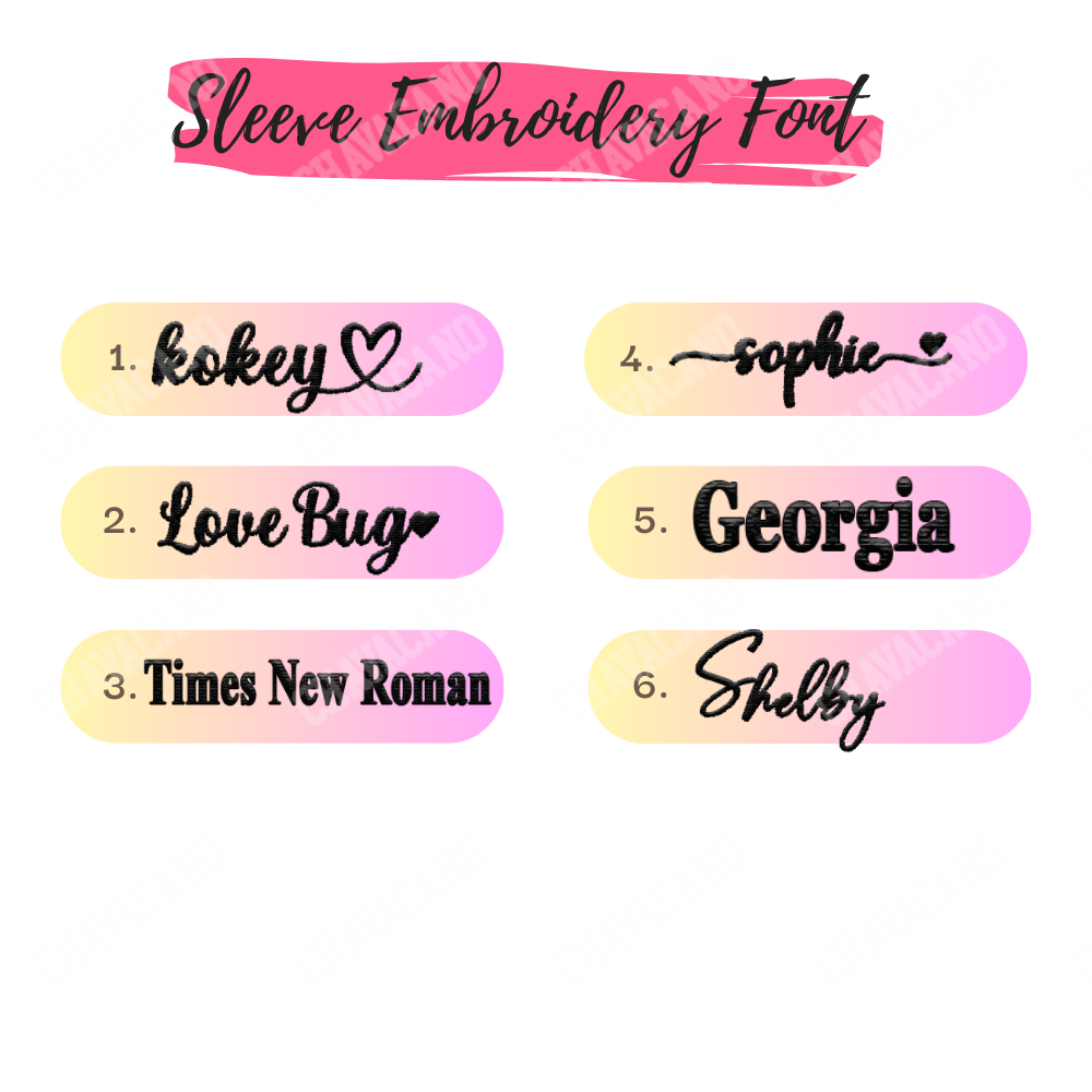 Split Varsity Embroidered Sweatshirt / Graduation Sweatshirt