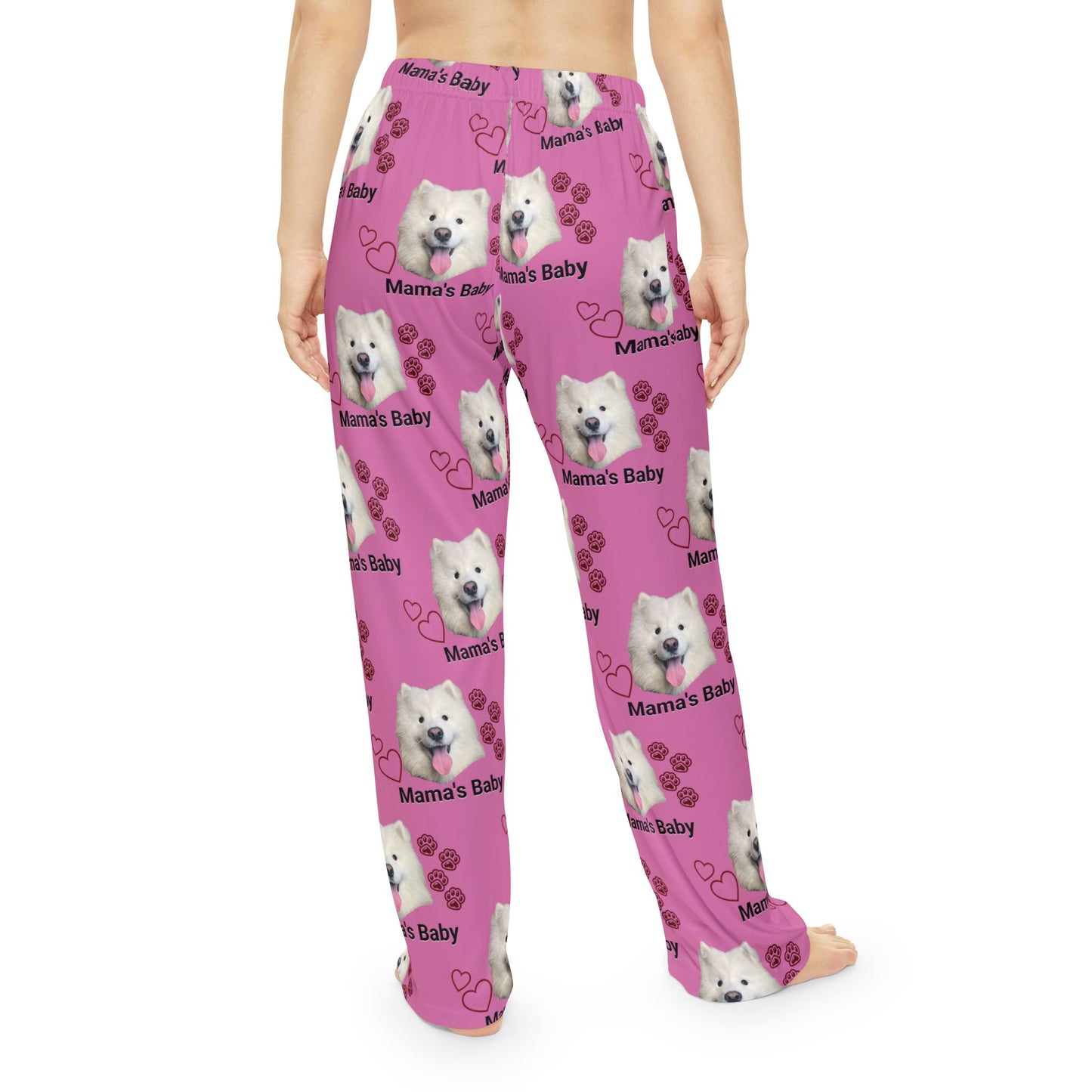 Custom Portrait Women's Pajama Pants, Personalized Sleepwear for Her, Customized PJ Bottoms, Photo Pajama Trousers, Christmas Gift for Wife