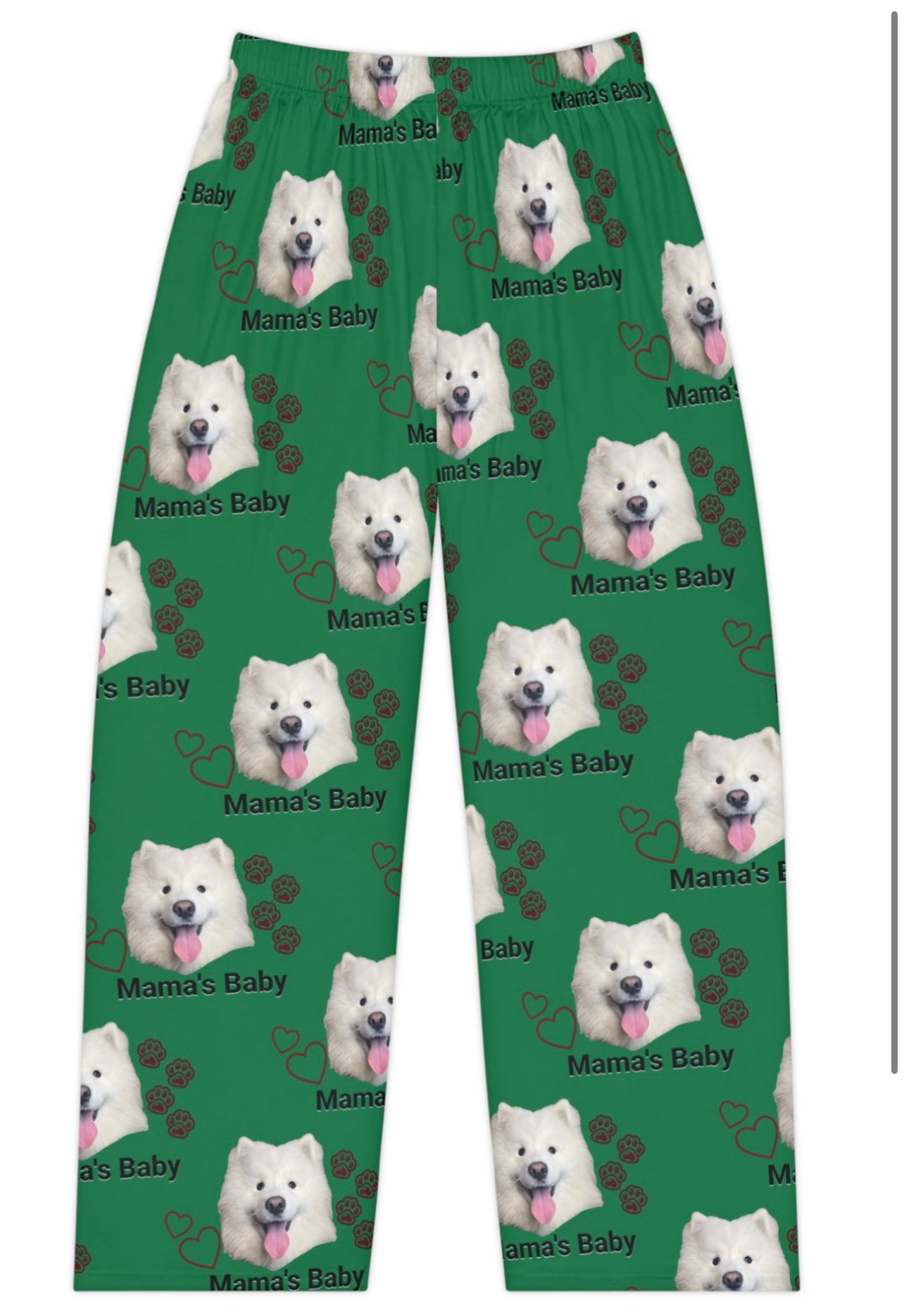 Custom Portrait Women's Pajama Pants, Personalized Sleepwear for Her, Customized PJ Bottoms, Photo Pajama Trousers, Christmas Gift for Wife