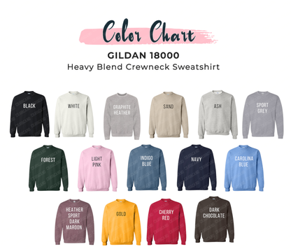 Split Varsity Embroidered Sweatshirt / Graduation Sweatshirt