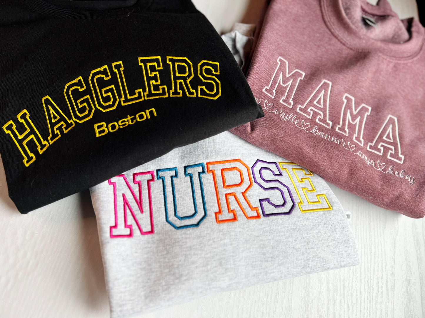 Customized Embroidered Sweatshirt