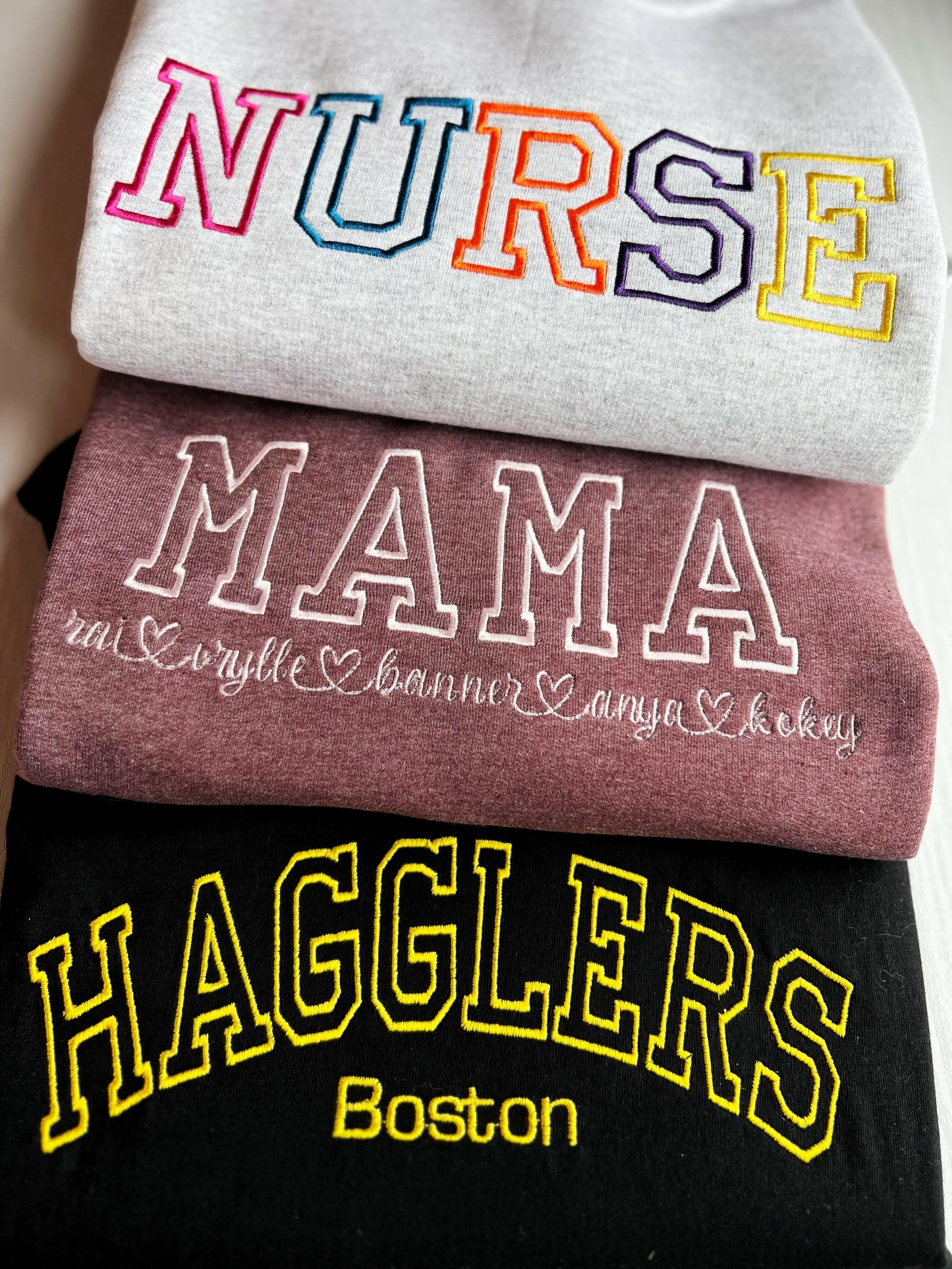 Customized Embroidered Sweatshirt